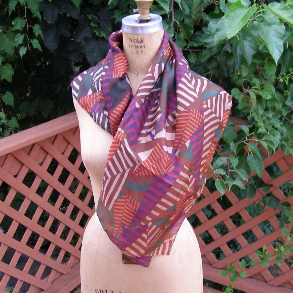 NWOT 100% Silk Scarf by Washington Gallery